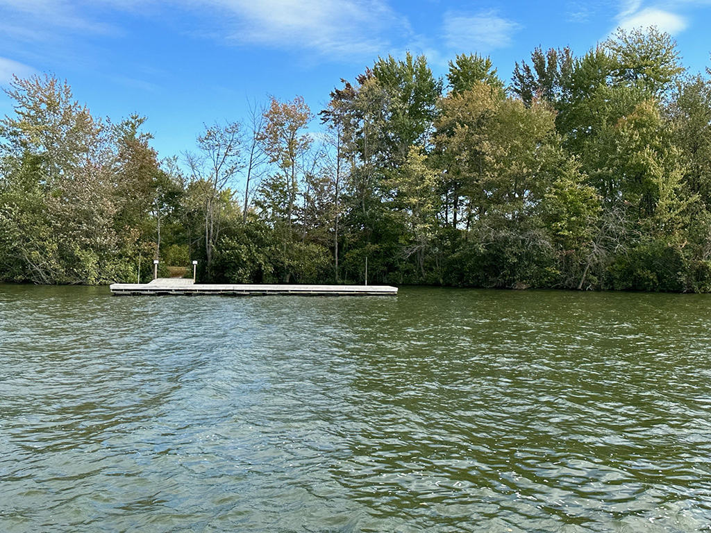 buckeye lake ohio pontoon boat tours captain ray 3